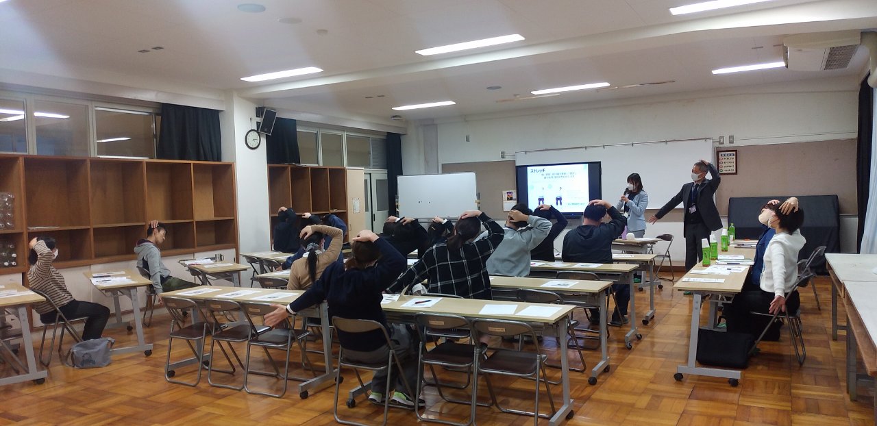 玉川小学校ストレッチ