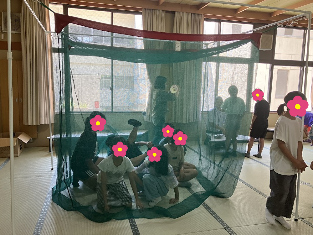 いぶきっ子蚊帳②
