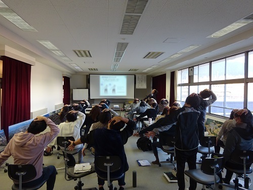 木戸小学校ストレッチ